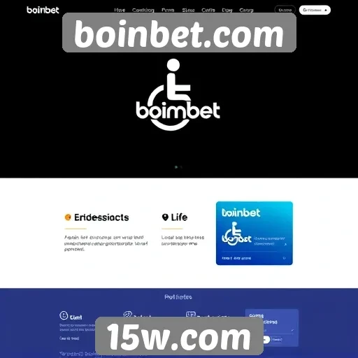 Acessibilidade e design do site Boinbet.com